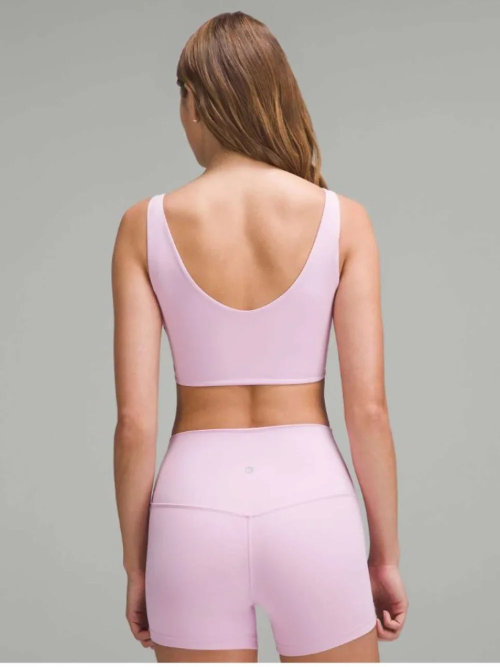 Lululemon Vitapink align short & bra set - S